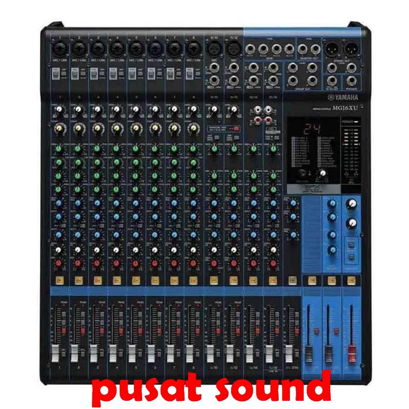 Mixer Yamaha mg16xu mixer 16 channel Yamaha mg16 xu