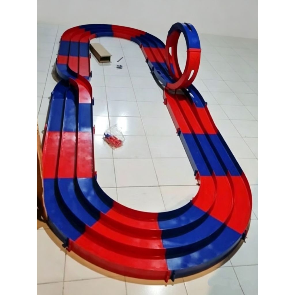 TRACK JALANAN TAMIYA 3 JALUR LOOPS DAN JALUR SILANG IMAGE