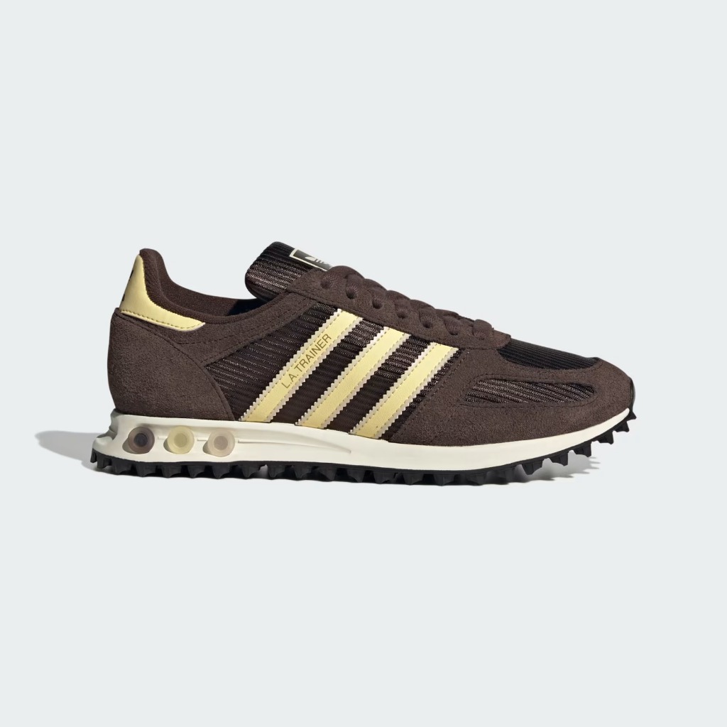 Adidas La Trainer Dark Brown Yellow BNIB Original Resmi KK4436