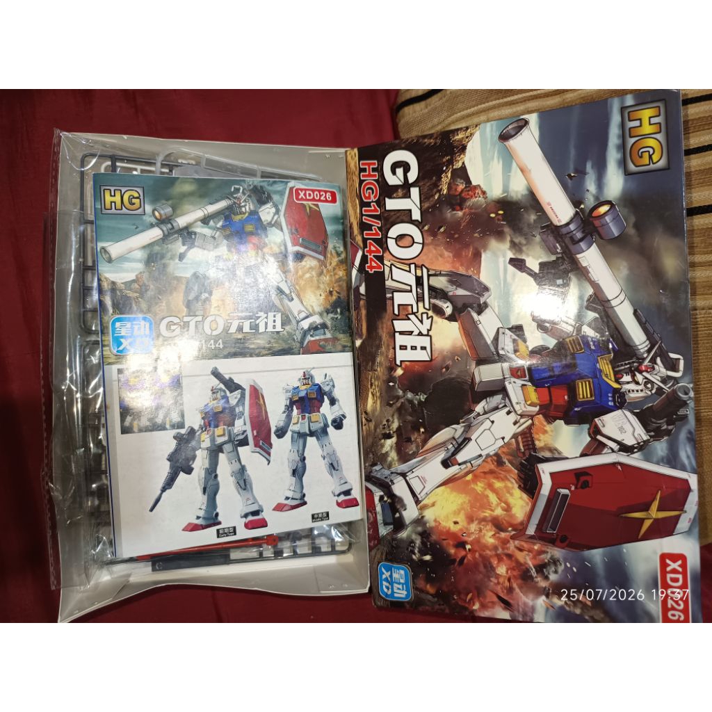 HG XINGDONG GTO RX 78-2 ORIGIN BOOTLEG