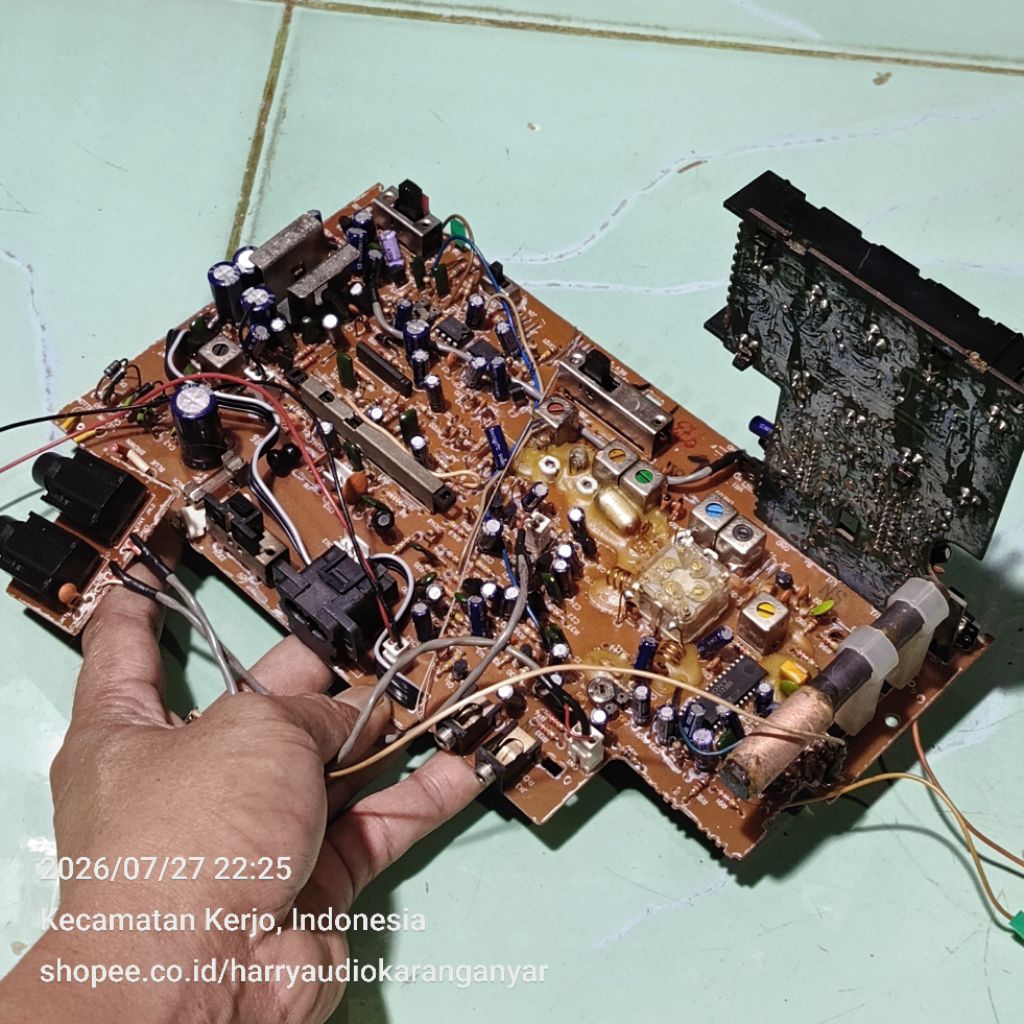 BELUM DITEST Modul Radio IC SONY CXA1238S Ori Lepasan Mini Compo – Dikirim Sesuai Foto