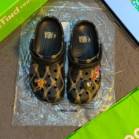 sandal cross x nba, cross monter incsandal kodok nyaman