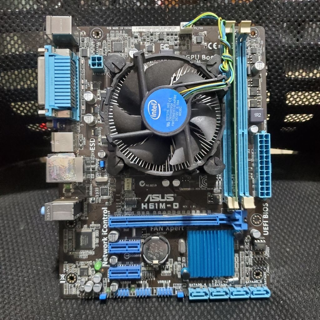 Paketan Motherboard H61 Core i5 Socket 1155