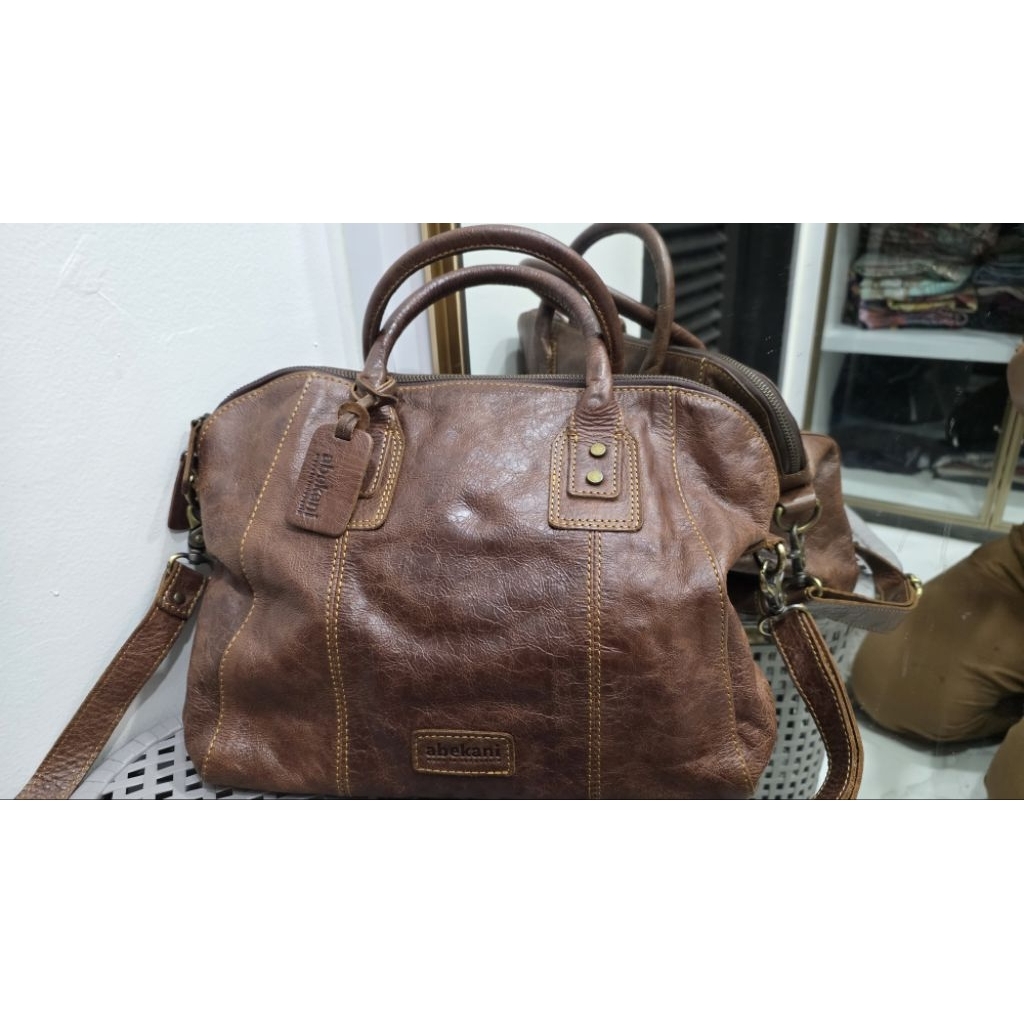 Tas Kulit Abekani Second