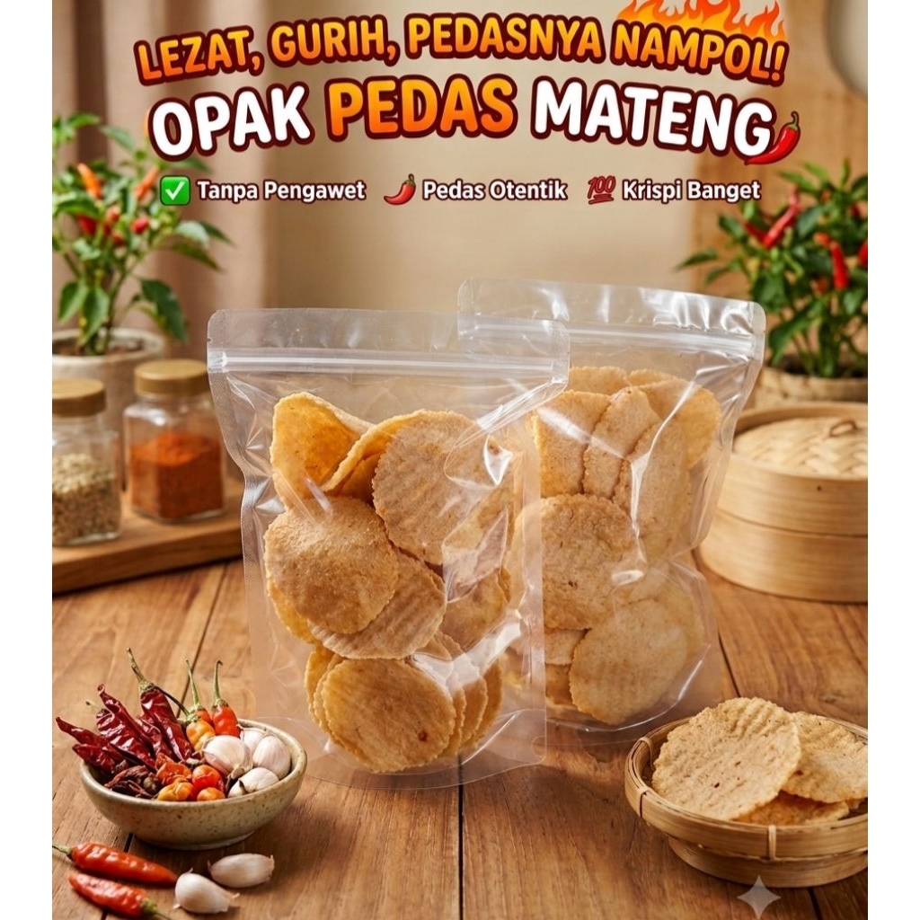 OPAK SINGKONG PEDAS MATANG RENYAH GURIH & GARING CITARASA NUSANTARA