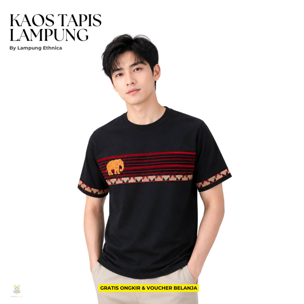 LAMPUNG ETHNICA OFFICIAL - TAPIS LAMPUNG ASLI - KAOS PRIA - KAOS WANITA - KAOS ETNIK TAPIS LAMPUNG