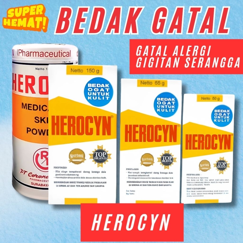 HEROCYN BEDAK TABUR UNTUK GATAL AMPUH ORIGINAL 100%