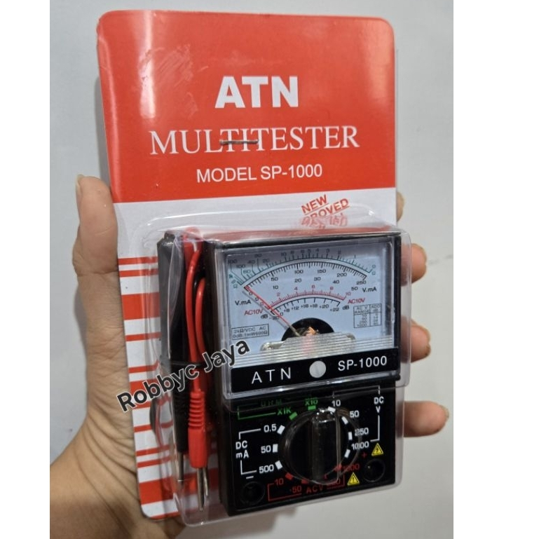 Multitester Mini SP-1000 / Avometer Multimeter Kecil Analog
