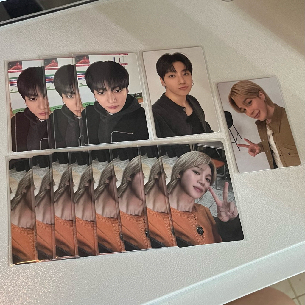 PHOTOCARD PC POB ARIRANG WEVERSE GLOBAL BTS JIMIN JUNGKOOK