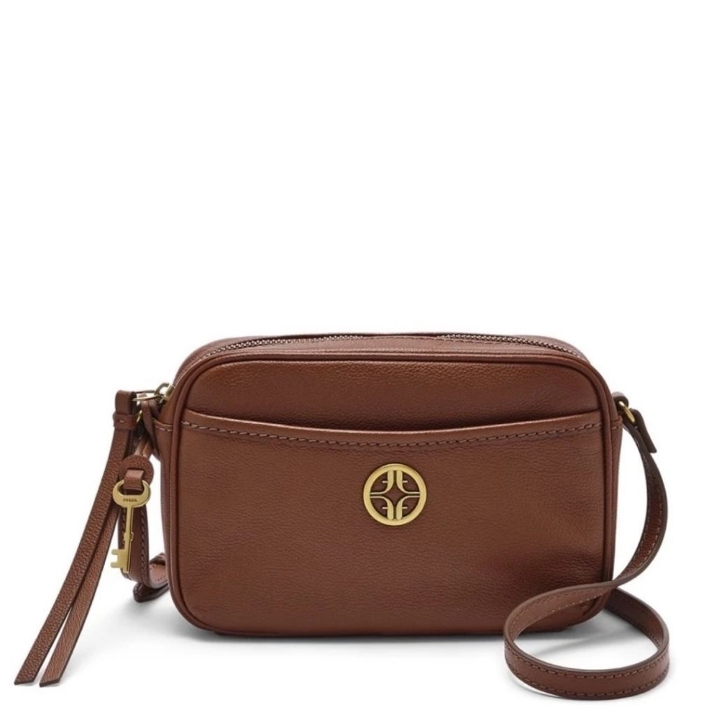 fossill crossbody Brennon Camera Bag authentic NEW