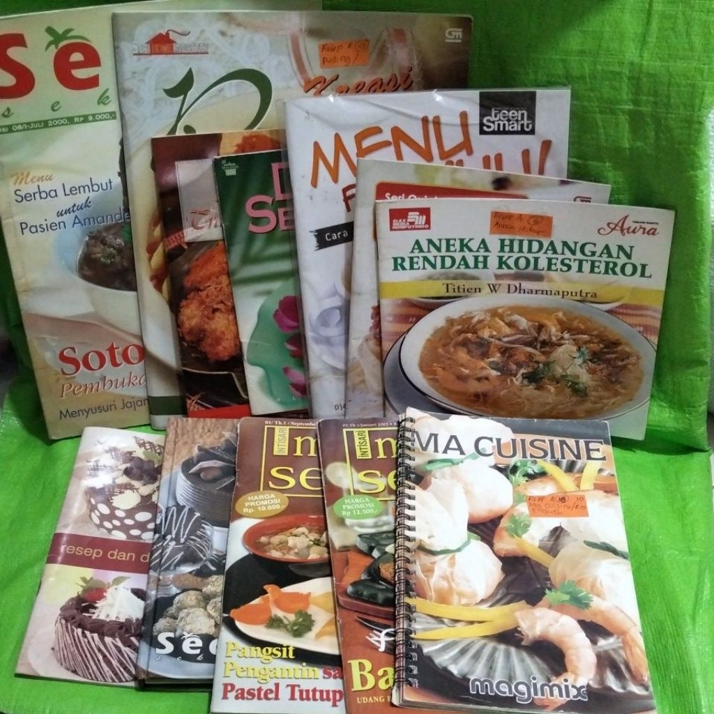 Buku Resep A Preloved  - Resep Makanan dan Minuman