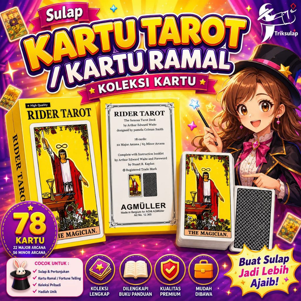 Alat Sulap KARTU TAROT / KARTU RAMAL