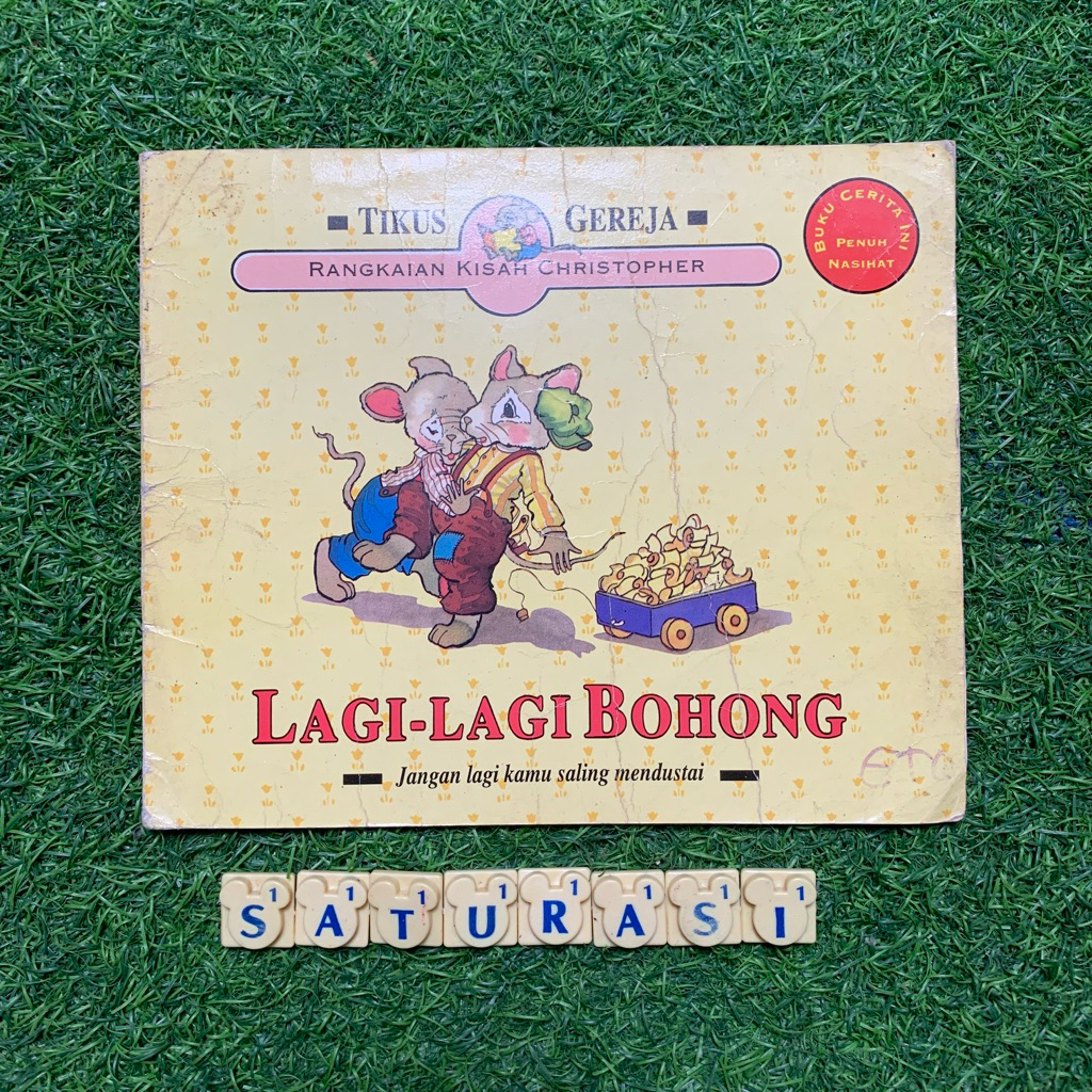 (Saturasi Preloved) Manka Sticker Puzzle & Activity Book - Buku Cerita Anak