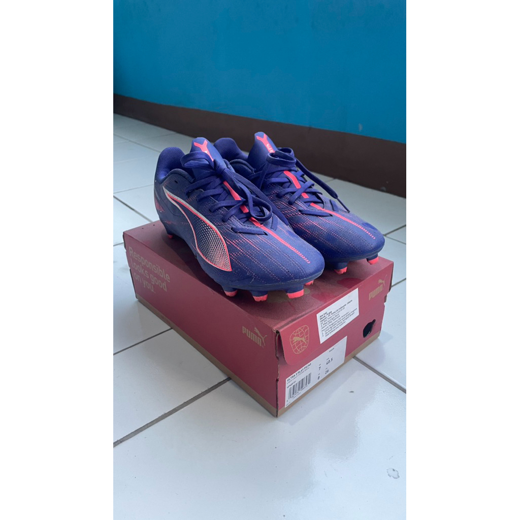 PUMA Ultra 5 FG/AG - Sepatu Bola Second Ori