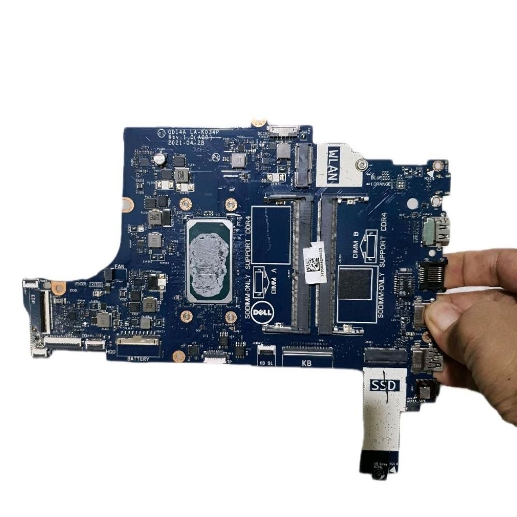 motherboard dell vostro 3400 intel core i3-1115G4 cpu gen 11