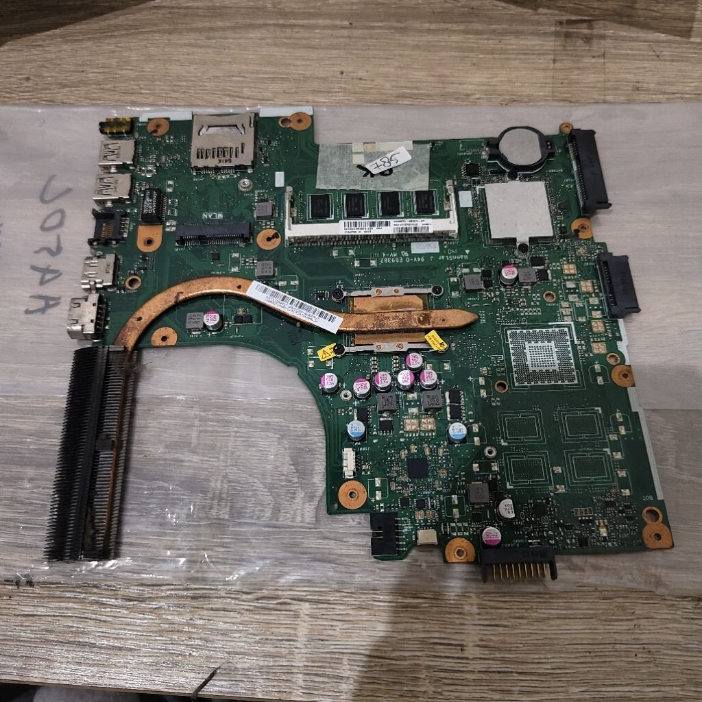 Motherboard Mainboard Mobo Normal second Laptop Asus A450C