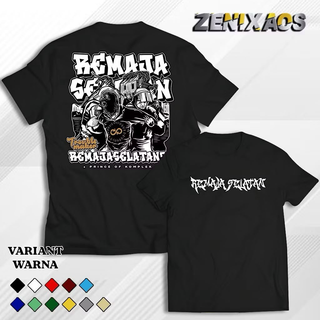 TSHIRT-KAOS GANGSTER REMAJA SELATAN