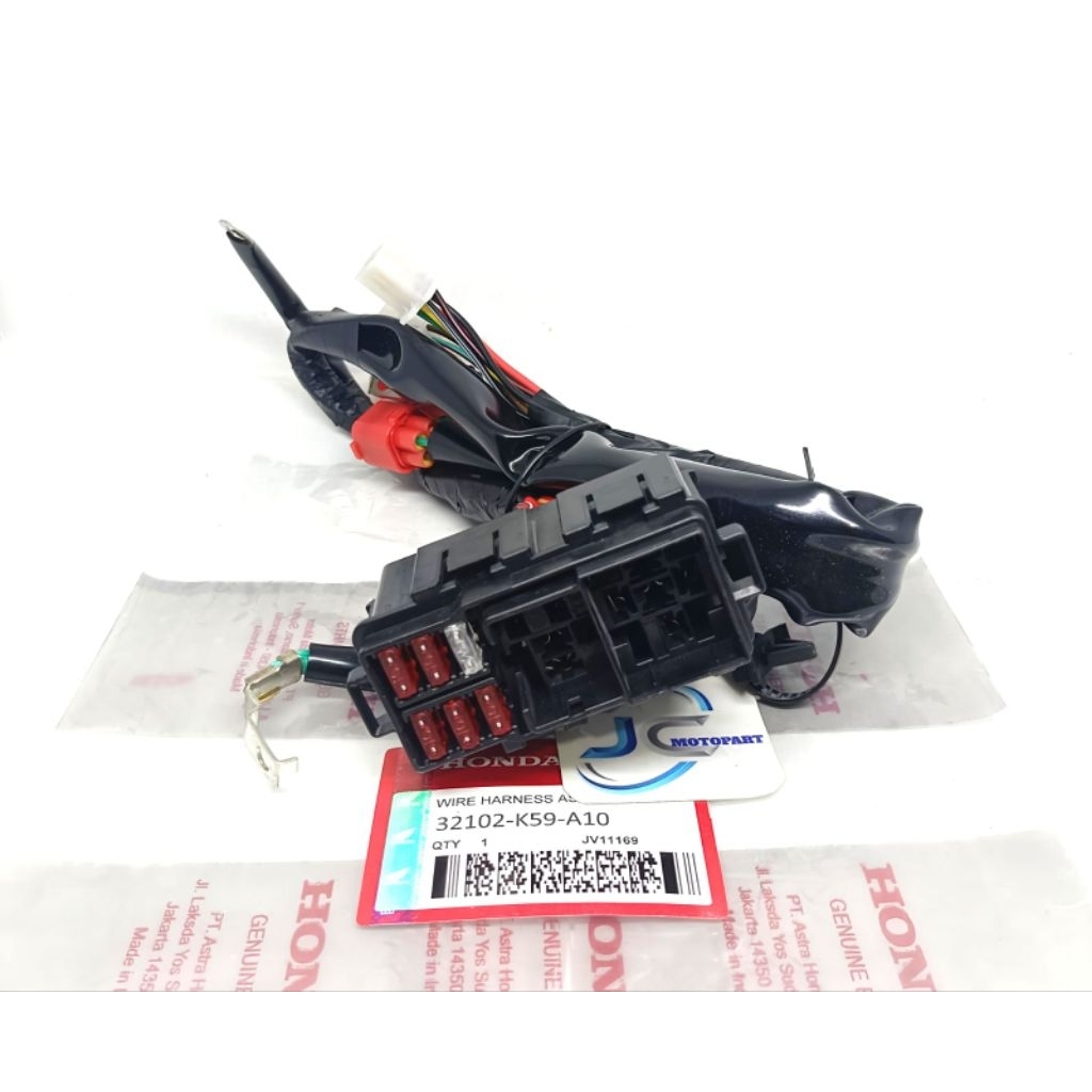 KABEL AKI/RUMAH SEKRING K59/60 UNTUK MOTOR HONDA VARIO 125 FI LED OLD, VARIO 150 FI LED OLD