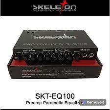 Parametric Equalizer Skeleton Mobil EQ100  Audio Equalizer Car Stereo Subwoofer Karaoke Output