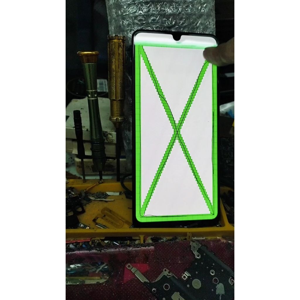 A325F LCD TS SAMSUNG original cabutan.