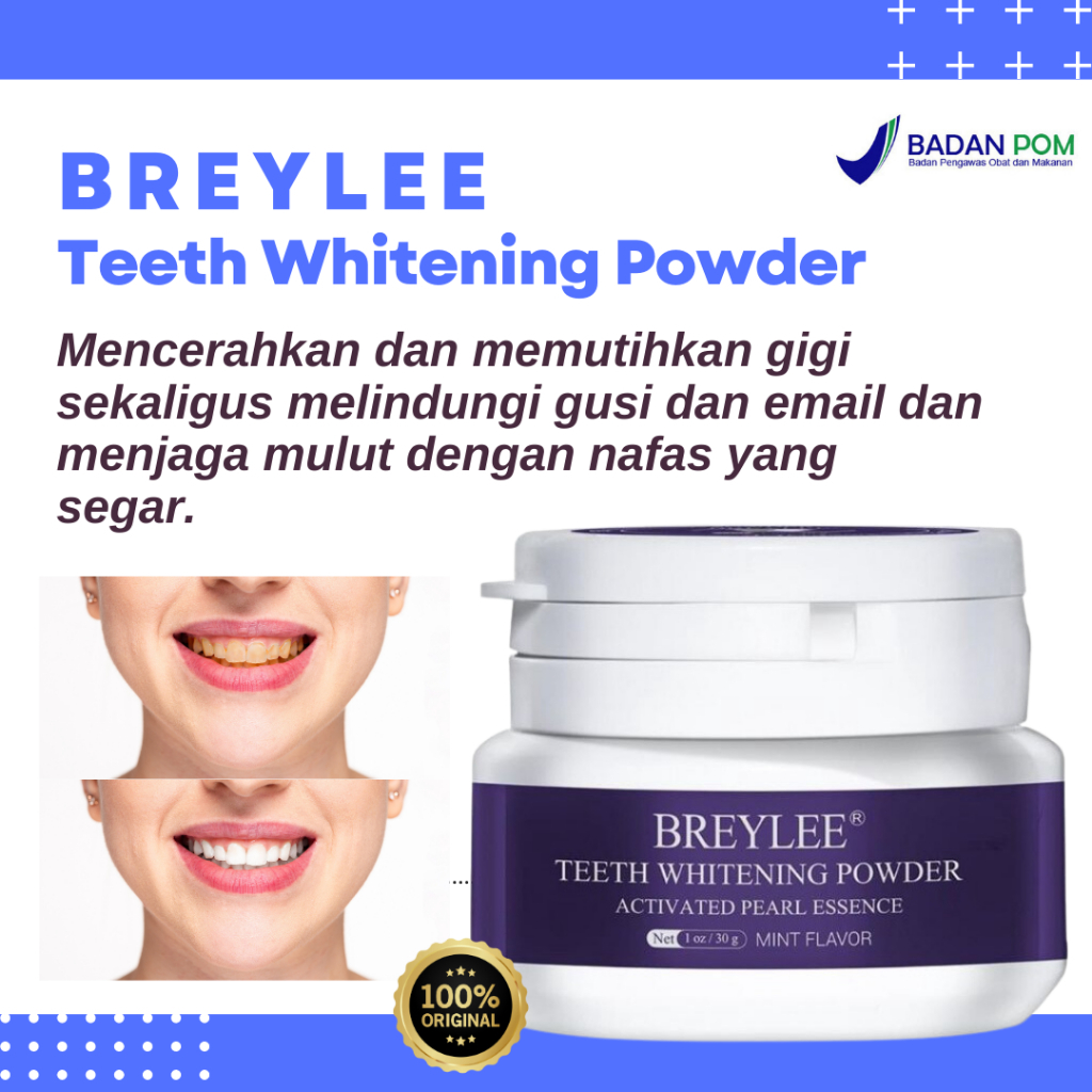 BREYLEE TEETH WHITENING POWDER
