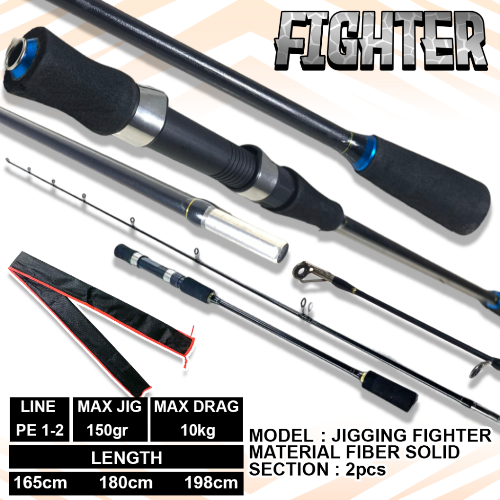 JORAN AJIRO FIGHTER JIGGING FIBER SOLID 10-20 Lbs