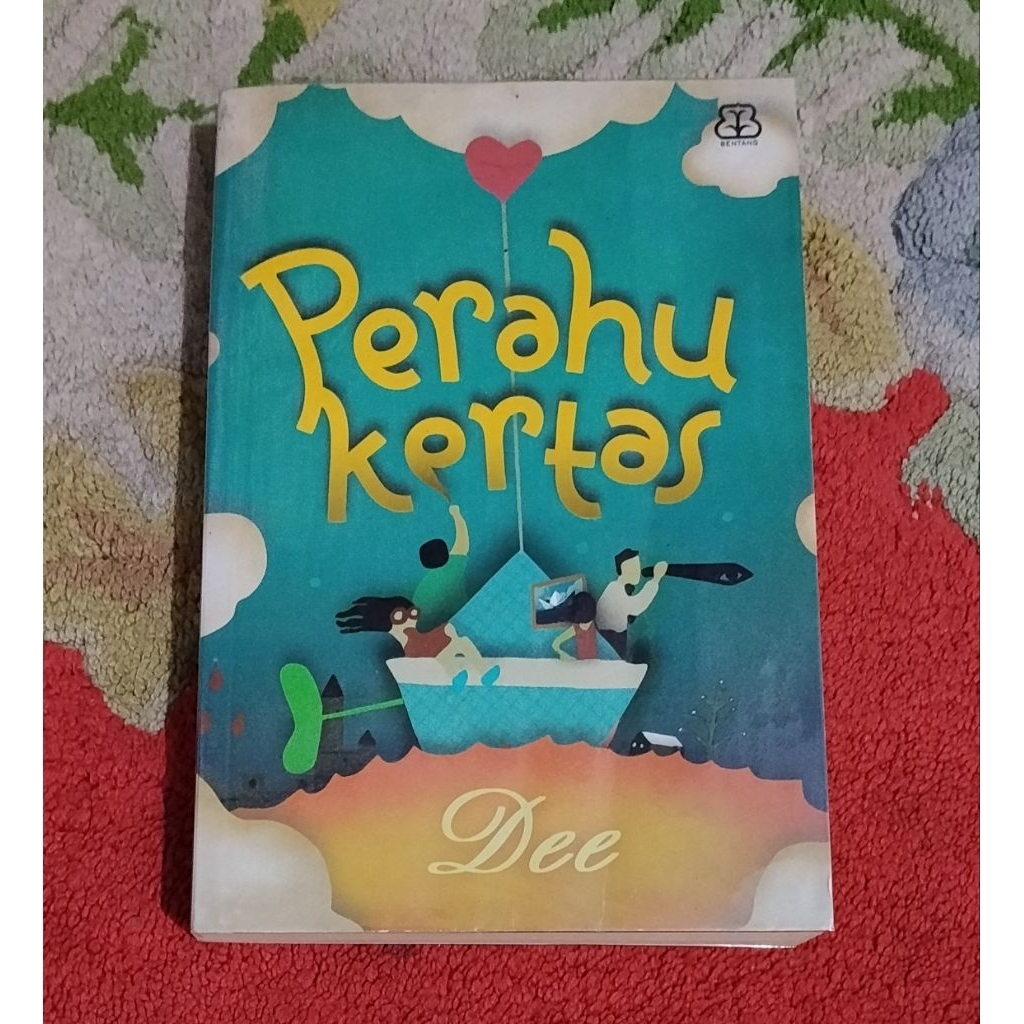 Novel Dee Lestari "Perahu Kertas" 100%ORI preloved koleksi pribadi