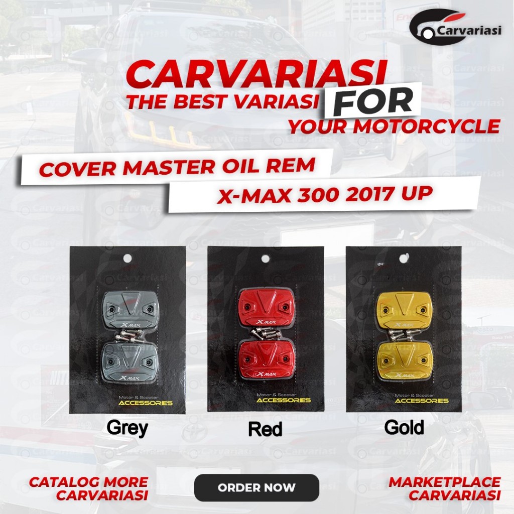 Cover Master Rem Xmax 300CC Cover Oil Rem Xmax 2017 2018 2019 Cover Master Rem Xmax
