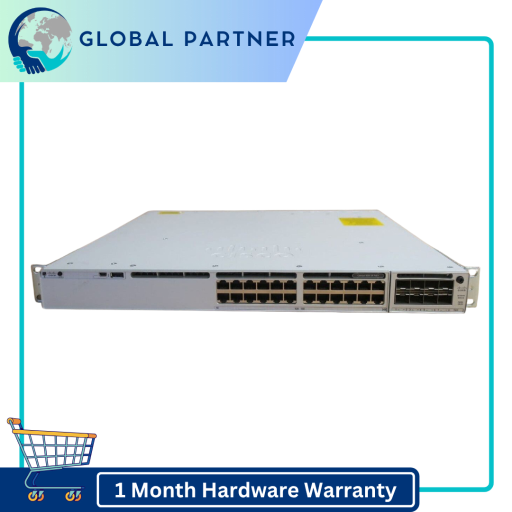 CISCO SWITCH C9300-24U-A + C9300-NM-8X