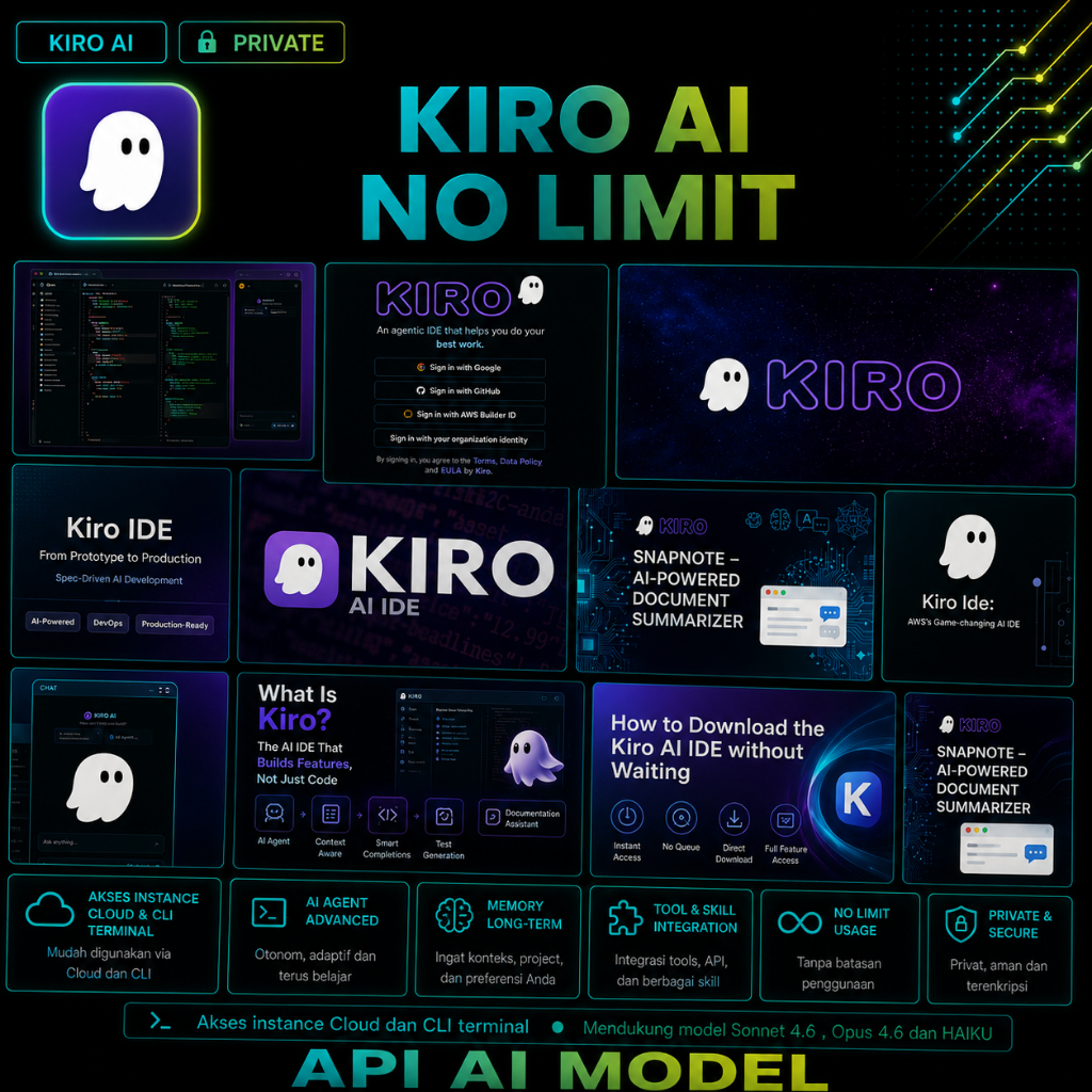 KIRO CREW AI API adaCODE KIRO AI vibe CODING NO LIMIT