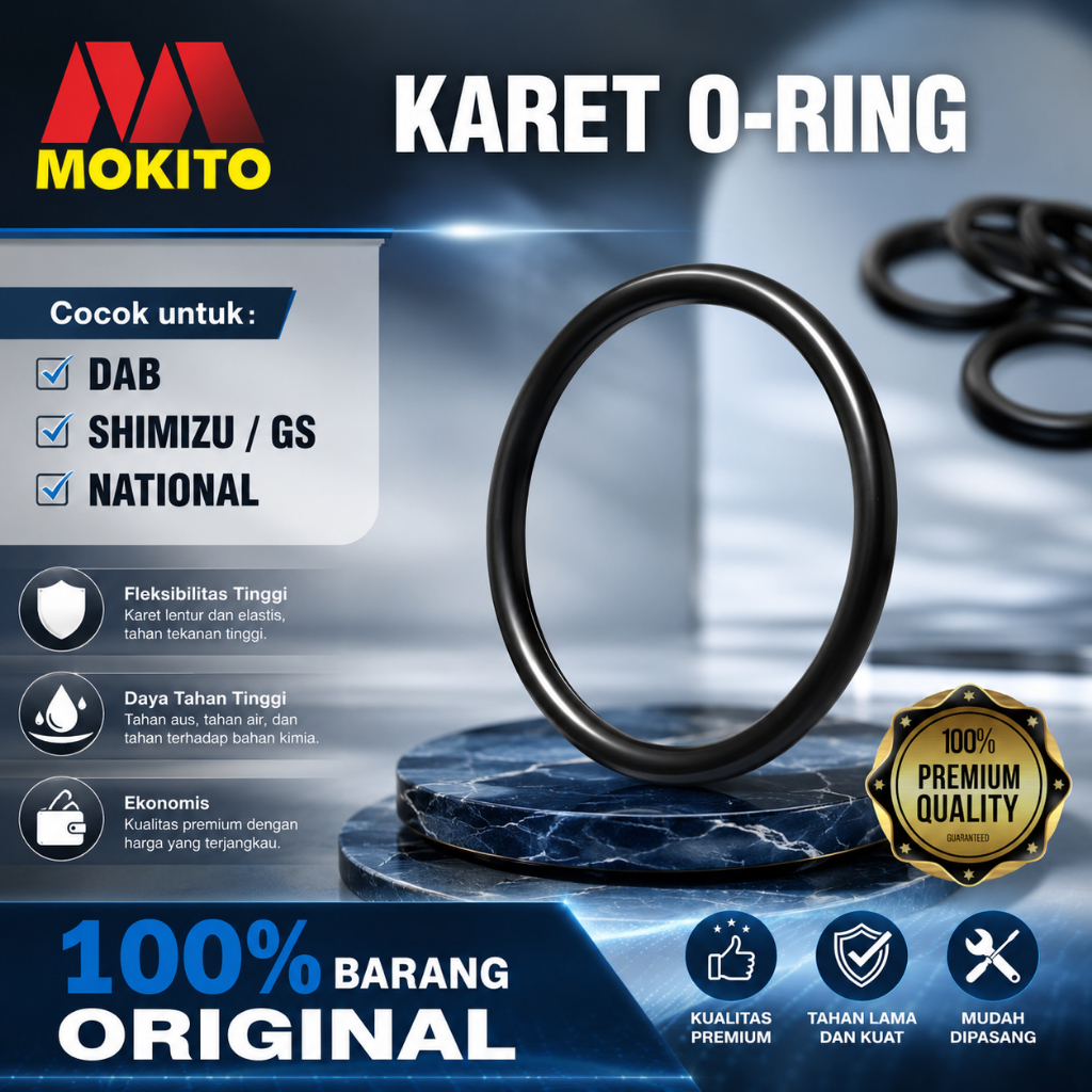 [MOKITO] O Ring Pompa air Nasional/Shimizu