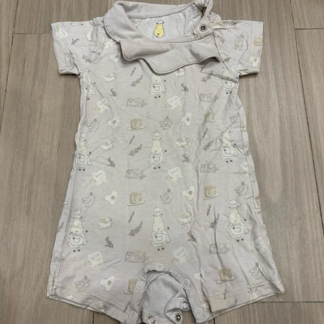 [PRELOVED] Baabaasheepz - Romper Short Sleeve Chef Baa Baa