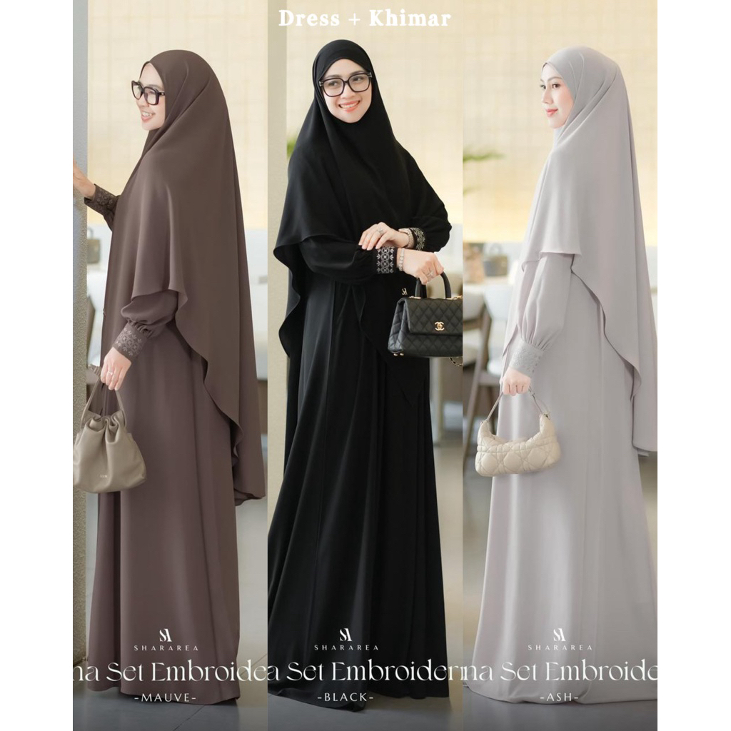 Ayana Set Embroiderry (Set Syari) by shararea