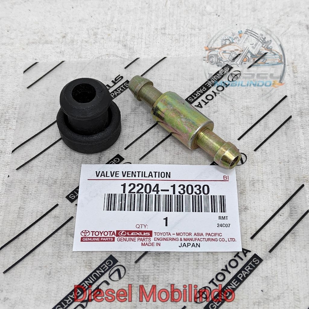 Valve PCV Seal PCV Ventilasi Toyota Kijang Super Kapsul Grand 7k 12204-13030