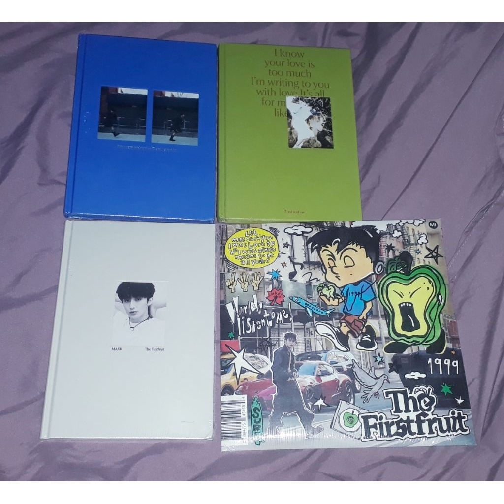 Readystock Official Sealed Album Mark The Firstfruit Square Flap Trilogy Righteous Vertical Flip
