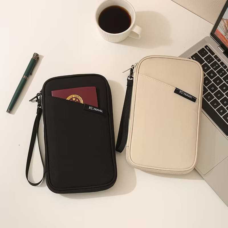 Rain - T400 Passport tas Waterproof Tas Travel Passport Tiket Card Holder Storage Bag Organizer