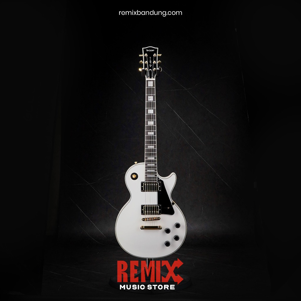 Gitar Elektrik SQOE SELP300, Alphine White