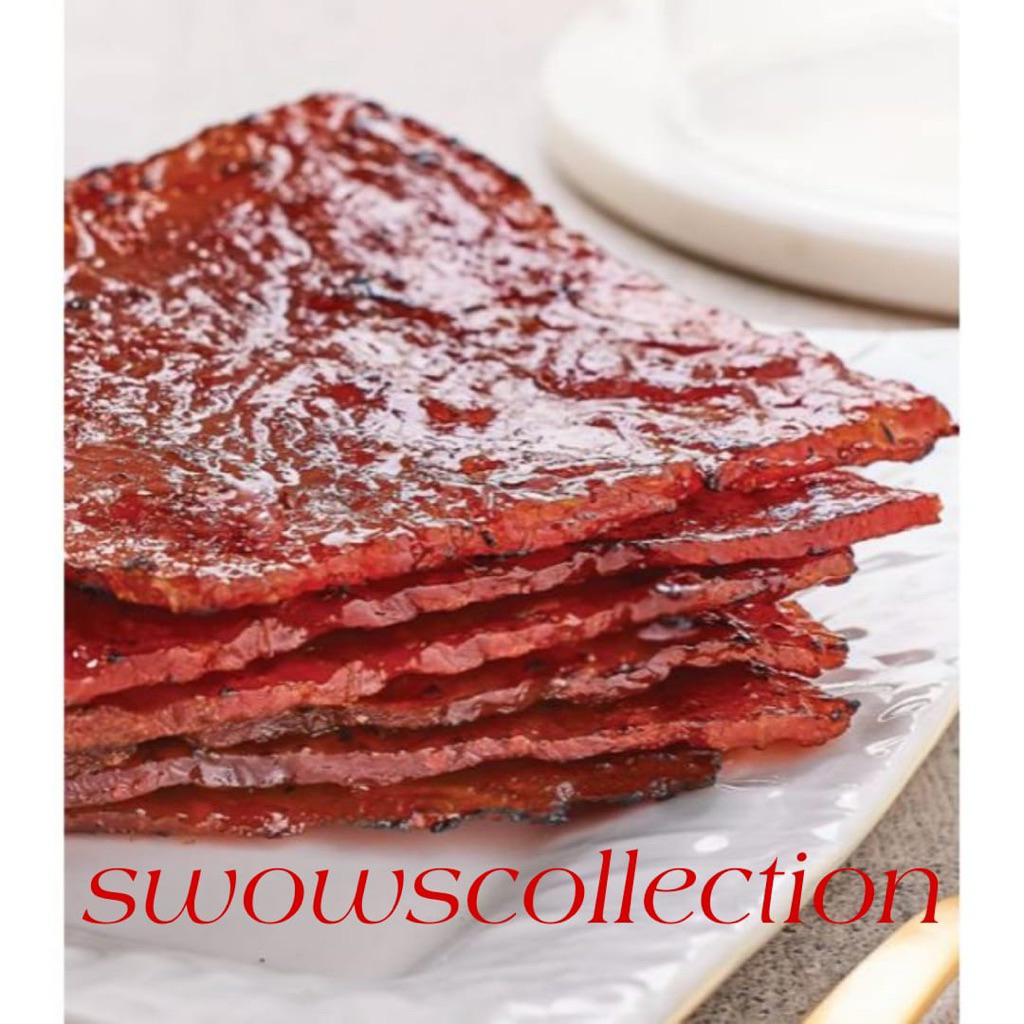 BEE CHENG HIANG SIGNATURE ORIGINAL CLASSIC SLICED PORK BAKKWA DENDENG DAGING BABI KOTAK