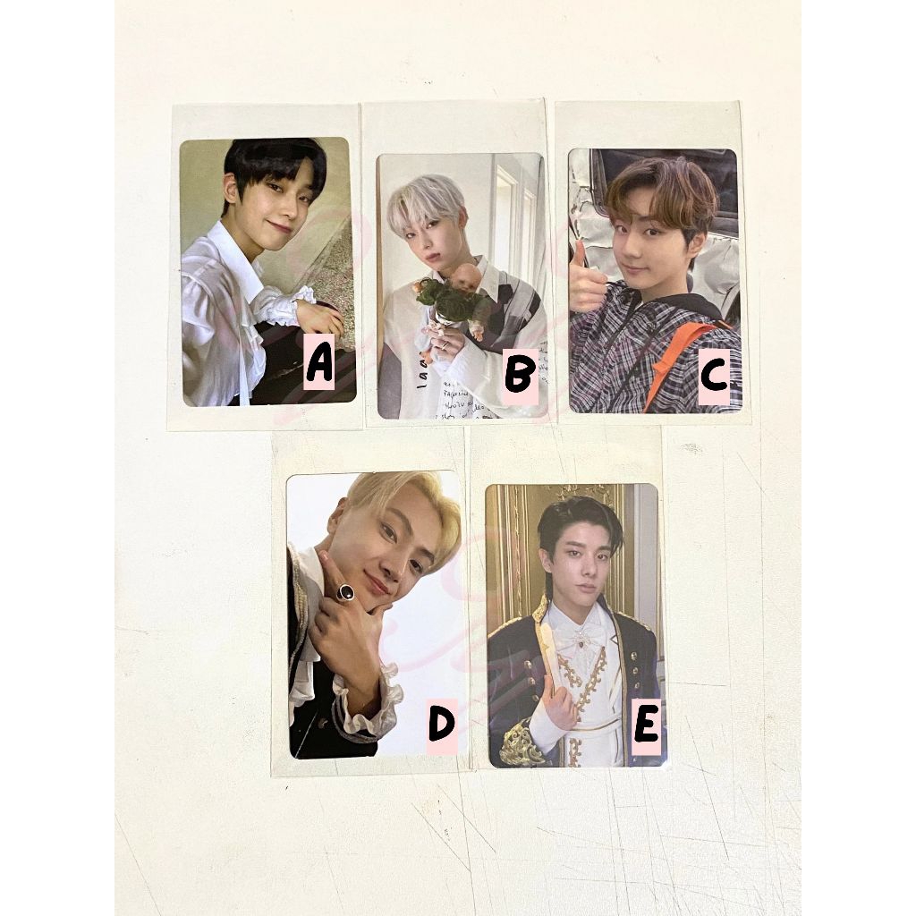 Photocard Official Enhypen Jay, Jake, Jungwon & Sunoo era Border: Day One (debut) | Border: CARNIVAL