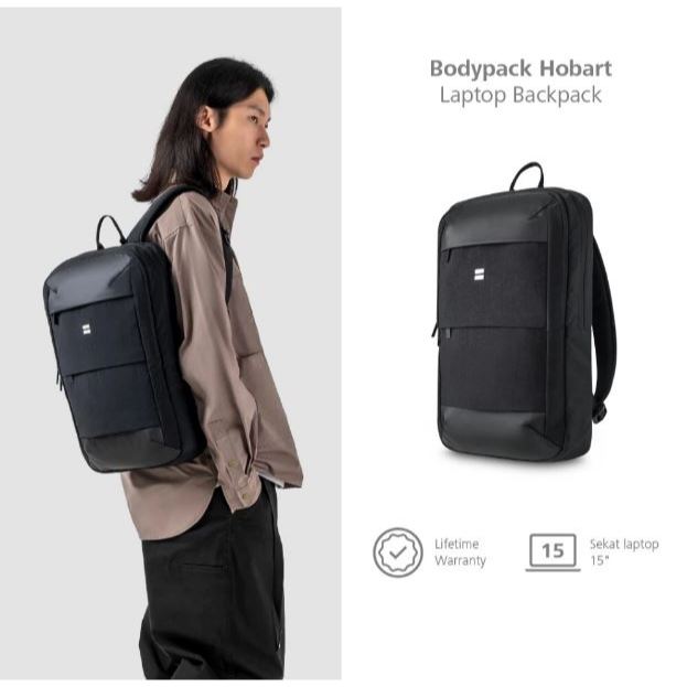 RANSEL BODYPACK HOBART BLACK ORIGINAL 920002317