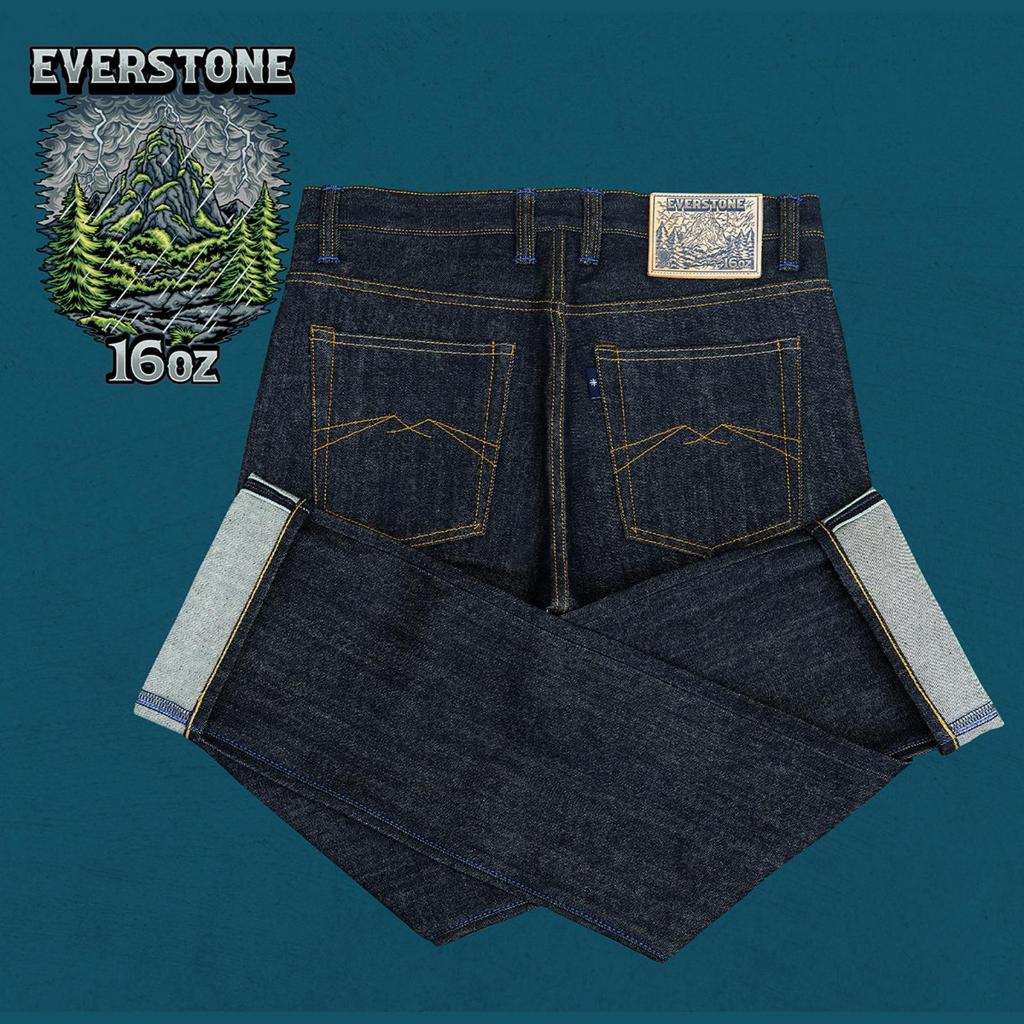 Sage Denim Everstone 16oz Sanforized Extra Deep Indigo Selvedge