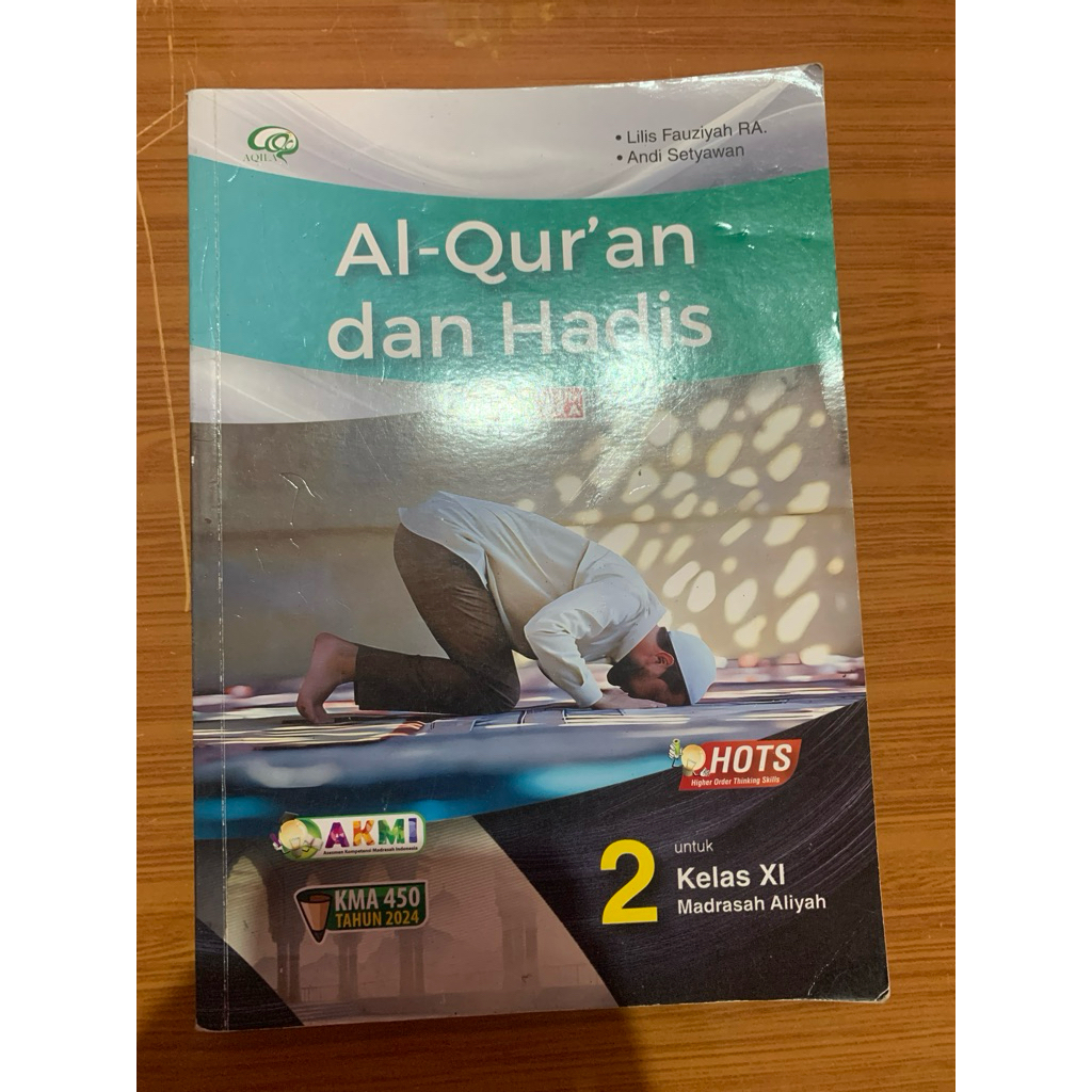 Buku Al- Quran dan Hadis bekas ORIGINAL Tiga Serangkai Aqila