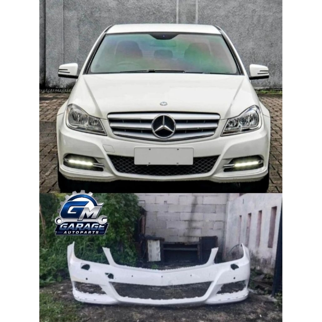 bemper depan Mercy W204 Facelift 2012 2015 C Class