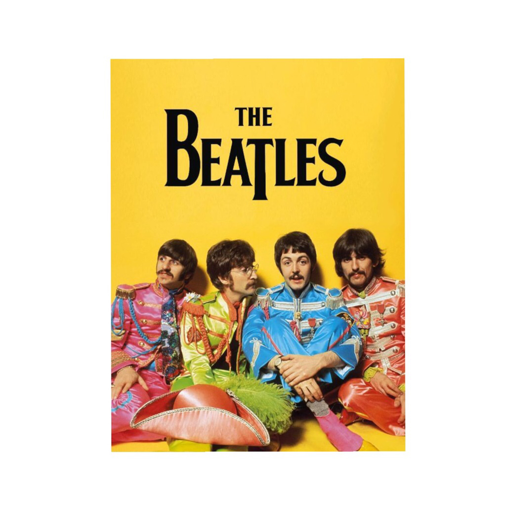 Hiasan Dinding Poster Band The Beatles / Poster Aesthetic / Poster Band The Beatles / Poster Band A3