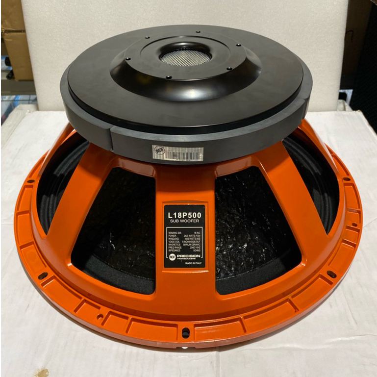 FREE PALLET KAYU - SPEAKER KOMPONEN RCF 18 INCH / L18P500 SUBWOOFER VC 5 INCH