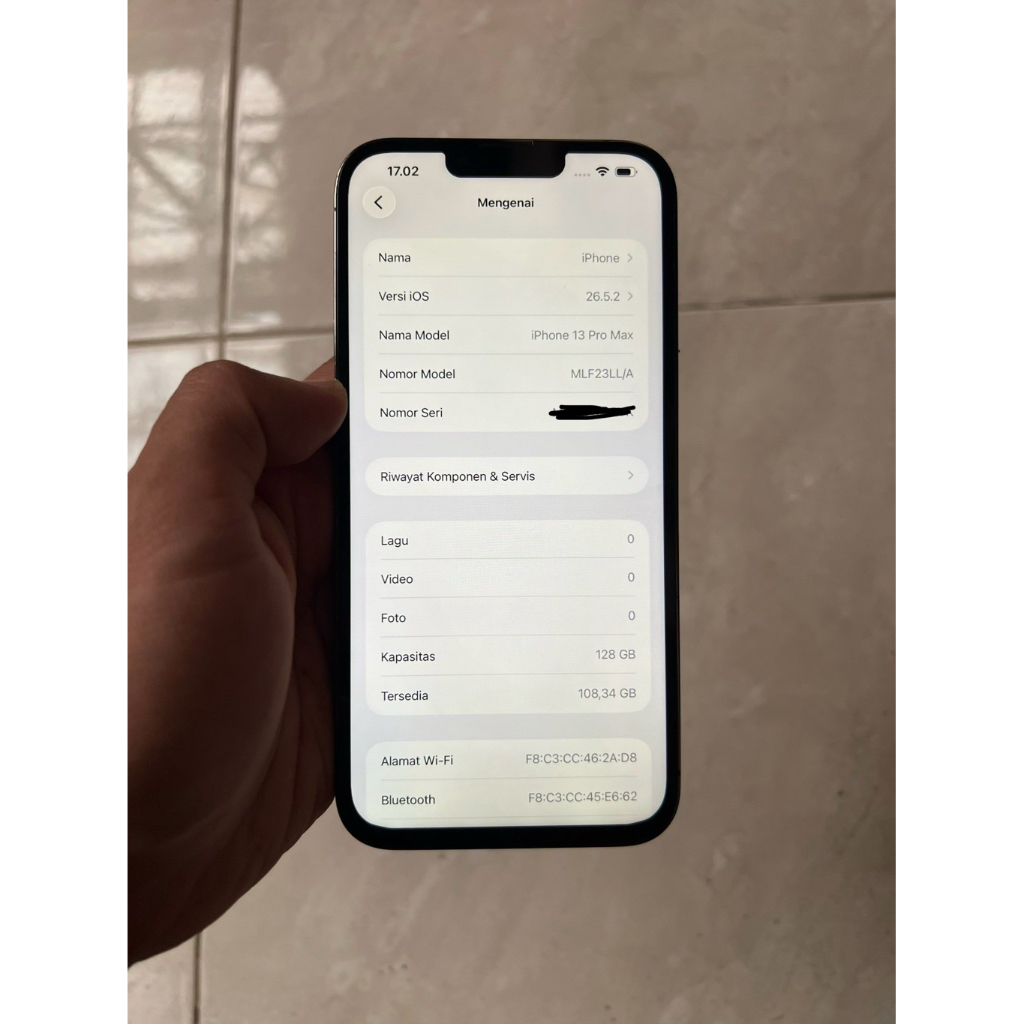 iPhone 13 Pro Max 128GB Garansi Inter