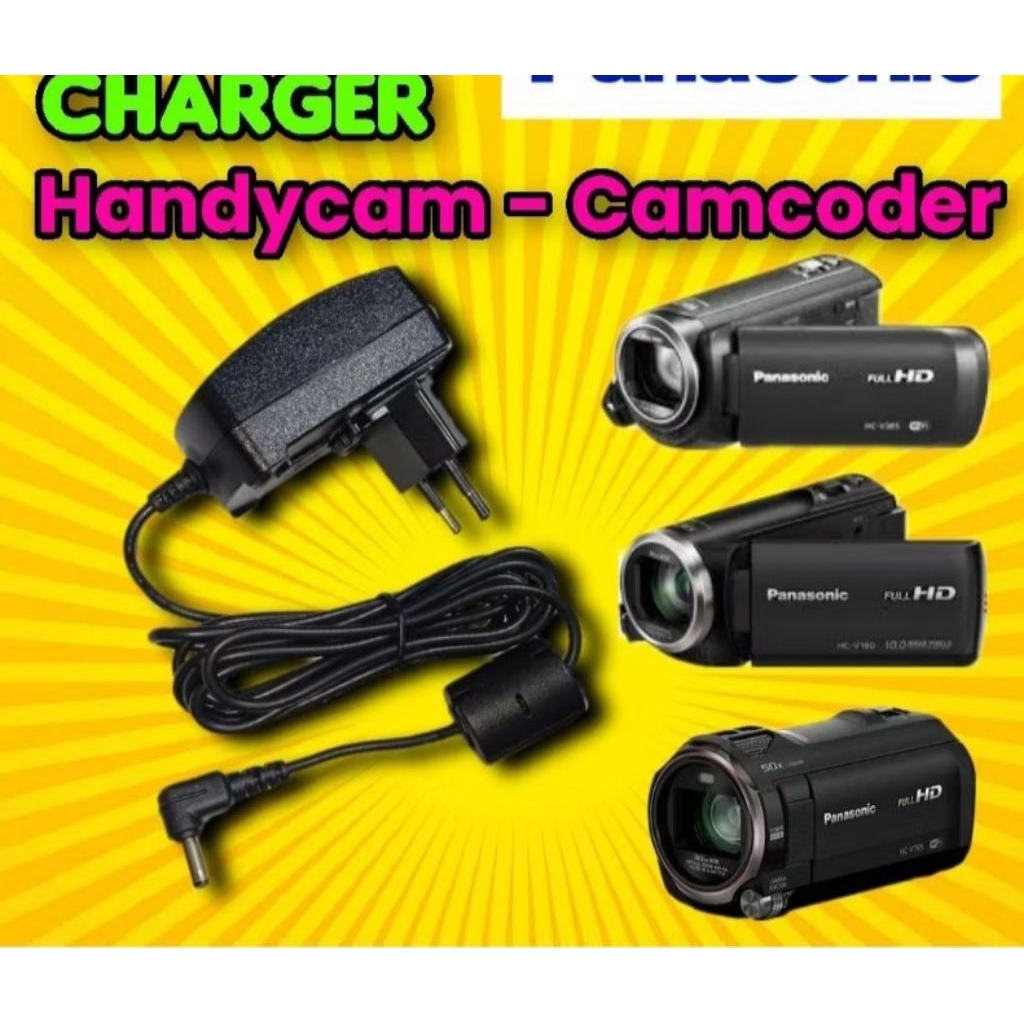 AC ADAPTER VSK-0695, VSK-0694, VSK-0712 Adaptor charger handycam camcoder panasonic HC-V180K/HC-V380
