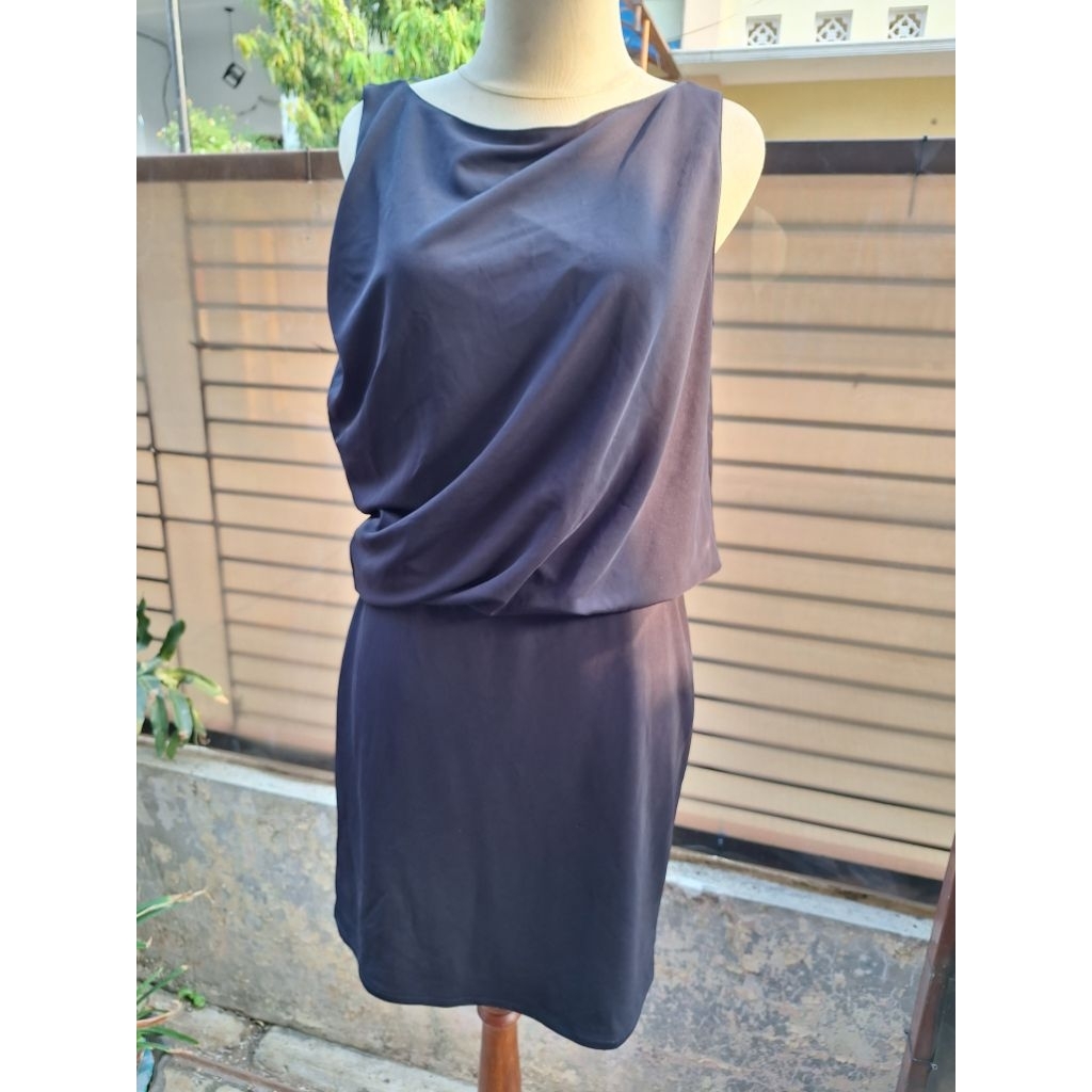 Zara Evening Black Dress Preloved