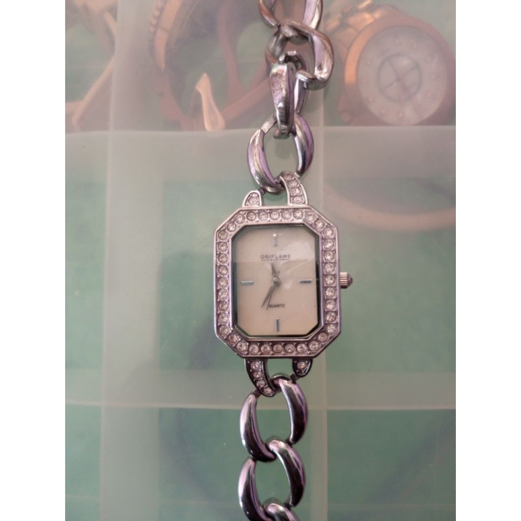 Jam tangan wanita Oriflame Original Perlu ganti baterai