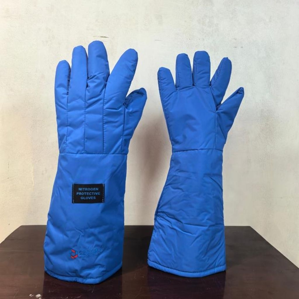Sarung Tangan Cryogenic Liquid Nitrogen ANBOLY ABL-D01 - Tahan Suhu Rendah Anti Beku